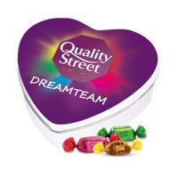 Quality Street geschenkdoos hartje "Dreamteam" - 160g Quality Street geschenkdoos hartje "Dreamteam" - 160g