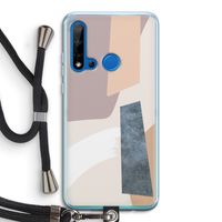 Luca: Huawei P20 Lite (2019) Transparant Hoesje met koord