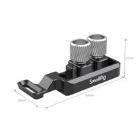 SmallRig 2981 HDMI and USB-C Cable Clamp for EOS R5 and R6 Cage - thumbnail