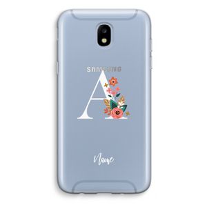 Pink Bouquet: Samsung Galaxy J5 (2017) Transparant Hoesje