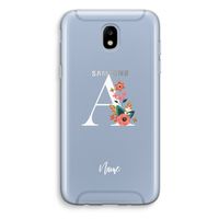 Pink Bouquet: Samsung Galaxy J5 (2017) Transparant Hoesje