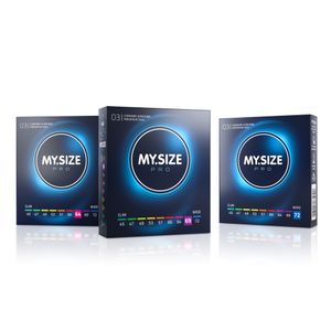 MySize PasPakket 64-69-72mm (omtrek vanaf 13 cm)