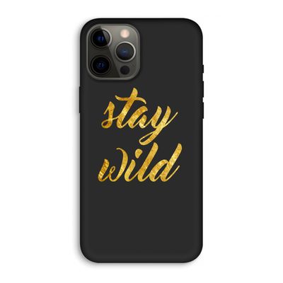 Stay wild: iPhone 12 Pro Max Biologisch afbreekbaar hoesje