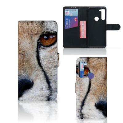 Motorola G8 Power | Telefoonhoesje | Met pasjeshouder | Cheetah