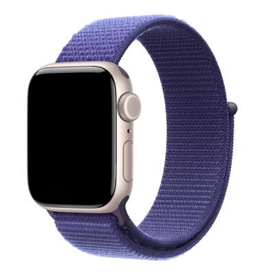 Apple Watch Bandje Flyne - Geweven - Nylon - Zachtpaars -
