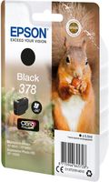Epson inktcartridge 378, 240 pagina&apos;s, OEM C13T37814010, zwart