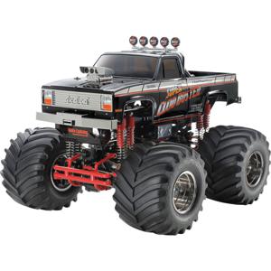 Tamiya Super Clod Buster radiografisch bestuurbaar model Truck met aanhangwagen Elektromotor 1:10