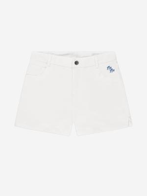 Nik&Nik zomer short meisjes - off wit - Frea