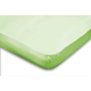 Elegance Topper Hoeslaken Jersey Katoen Stretch - lime 90x210/220 - 100x200cm