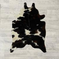 Kleine koeienhuid bruin wit zwart (Normandiër) 90x60cm
