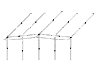 Dorema Frame Voortent President/Smaragd Staal Easygrip 25mm