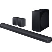 Samsung HW-Q935GC/ZG Surroundsysteem Zwart Bluetooth, Dolby Atmos, Incl. draadloze subwoofer, Spraakbesturing, WiFi, Wandbevestiging