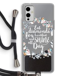 Diamonds: OnePlus 9 Transparant Hoesje met koord