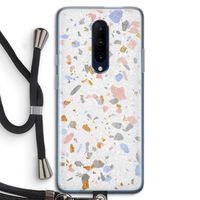 Terrazzo N°8: OnePlus 7 Pro Transparant Hoesje met koord