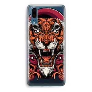 Tiger and Rattlesnakes: Huawei P20 Transparant Hoesje
