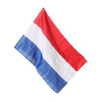 Nederlandse vlag - rood/wit/blauw - polyester - 100x150 cm - vlag voor buiten