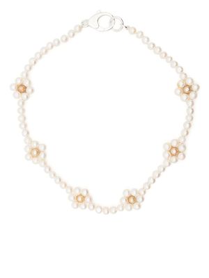 Hatton Labs collier à perles - Blanc