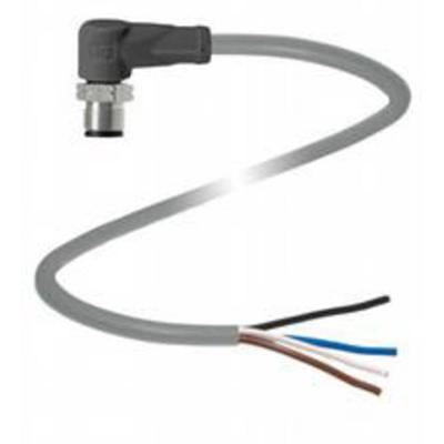 Pepperl+Fuchs 306145 Sensor/actuator connector, geassembleerd M12 Aantal polen (sensoren): 4 Stekker, haaks 10.00 m 1 stuk(s)
