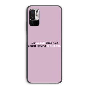 uw waarde daalt niet: Xiaomi Redmi Note 10 5G Transparant Hoesje