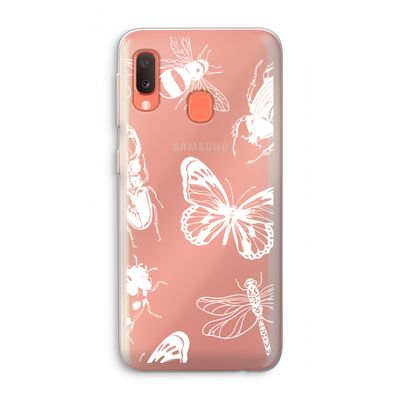 Tiny Bugs: Samsung Galaxy A20e Transparant Hoesje