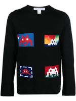 Comme Des Garçons Shirt pull à motif graphique - Noir