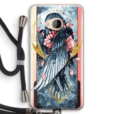 Golden Raven: HTC U Play Transparant Hoesje met koord