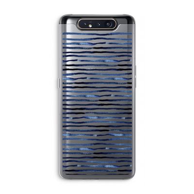 Verrassende lijnen: Samsung Galaxy A80 Transparant Hoesje