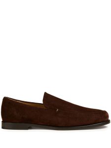 KHAITE mocassins Alessio en daim - Marron