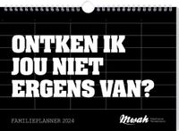 MWAH familieplanner - 2024 - Spiraalgebonden (9789464325683)