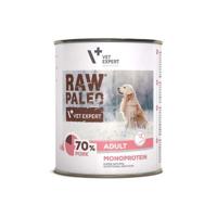 RAW PALEO Adult Monoproteïne Varkensvlees - natvoer voor honden - 800 g