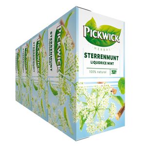 Pickwick - Herbal Sterrenmunt - 4x 20 zakjes