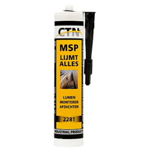 Ctn Msp Sterk Verlijmende Kit Wit (2281w)