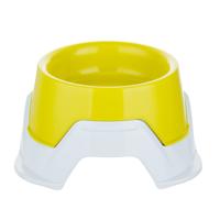 Bama pet voederbak stapelbaar 19x10-13 cm assorti