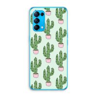 Cactus Lover: Oppo Find X3 Lite Transparant Hoesje