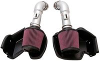 K&N Typhoon Kit Nissan 370Z/Infiniti G37 V6-3.7L 2009-2016 (zilver) (69-7078TS) 697078TS