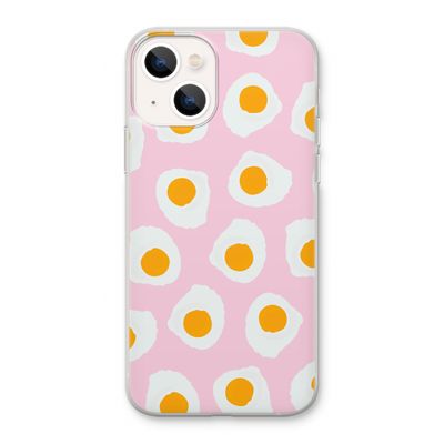 Dancing eggs: iPhone 13 Transparant Hoesje