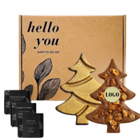 Christmas Gift Box - Tea & Chocolate - Own Logo