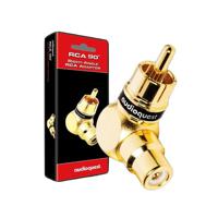 Audioquest Adapter M21F-90 Adaptor (Female RCA to right Male RCA) - thumbnail