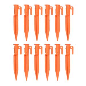 Tentharing - 12x - kunststof - 15 cm - tentpennen/zandharing