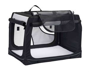 Trixie reismand vario zwart / grijs 61x43x46 cm