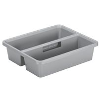 Sunware inzet organiser tray voor opslagbox van 17/32/45 liter lichtgrijs 38 x 32 x 9.6 cm