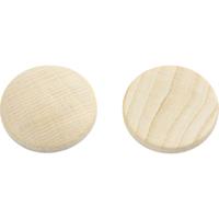 Creativ Company Houten knopen, d 25 mm, dikte 5 mm, 150 stuk/ 1 doos