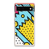 Pop Art #1: Google Pixel 6 Transparant Hoesje