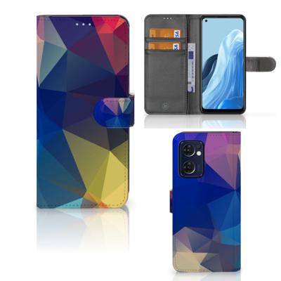 OPPO Find X5 Lite | Reno 7 5G | Book Case | Polygon Dark