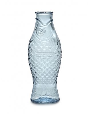 SERAX - Fish&Fish - Karaf lichtblauw 1,00l h29cm