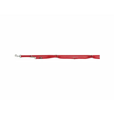 Hondenriem Trixie Rood M/L 3 m