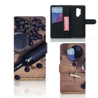 OnePlus 8 Pro Book Cover Wijn - thumbnail