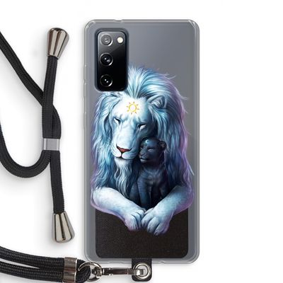 Child Of Light: Samsung Galaxy S20 FE / S20 FE 5G Transparant Hoesje met koord