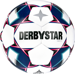 Derbystar Voetbal Tempo wit blauw 1179