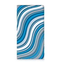 Samsung Galaxy A51 Hoesje met Magneet Waves Blue